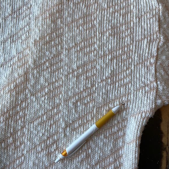 Vintage Oversized Pink Textured Granny Cardigan - Women's Size S - Picture 4 of 5